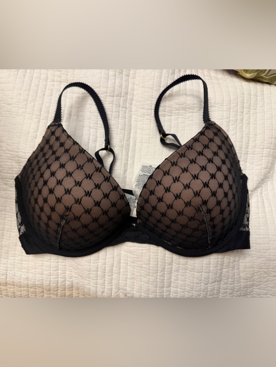 Wolford Other - Wolford Black Lace Underwire Bra Sz 34DD/E